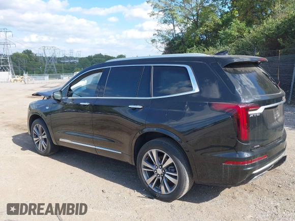 2020 Cadillac XT6 AWD Premium Luxury with VIN 1GYKPDRS0LZ101498, listed as a IAAI auction lot 40506360 with 46,920 mi miles and . Bid and sale history available at DreamBid. Image 3.