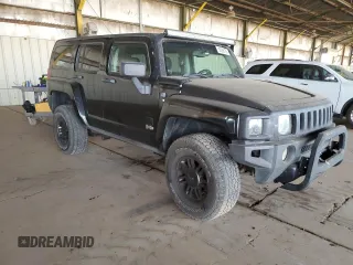 2008 Hummer H3 with VIN 5GTEN33E288230967, listed as a Copart auction lot 88598185 with 202,735 mi miles and Clean Title. Bid and sale history available at DreamBid. Image 4.