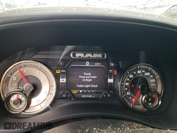 2022 Ram 2500 Longhorn with VIN 3C6UR5GL4NG232700, listed as a Copart auction lot 74691294 with 31,164 mi miles and Salvage title. Bid and sale history available at DreamBid. Image 9.