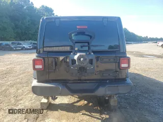 2022 Jeep Wrangler Unlimited Sport S with VIN 1C4HJXDG6NW133351, listed as a Copart auction lot 62159475 with 45,412 mi miles and Salvage title. Bid and sale history available at DreamBid. Image 6.