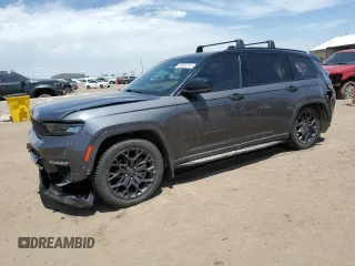 2023 Jeep Grand Cherokee Summit Reserve with VIN 1C4RJKET6P8849905, listed as a Copart auction lot 58395515 with 46,182 mi miles and Salvage title. Bid and sale history available at DreamBid. Image 1.