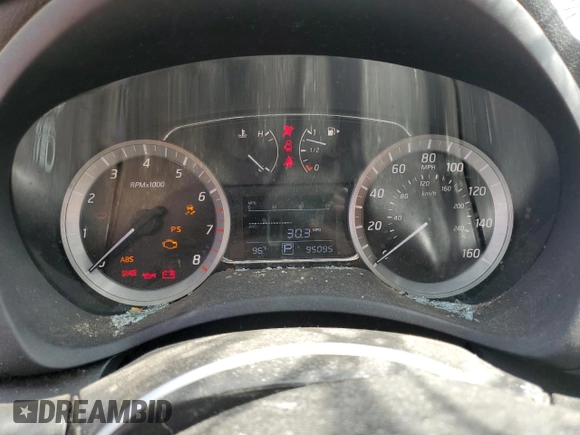 2015 Nissan Sentra SV with VIN 3N1AB7AP9FY301998, listed as a Copart auction lot 54789765 with 95,095 mi miles and Salvage Title. Bid and sale history available at DreamBid. Image 9.