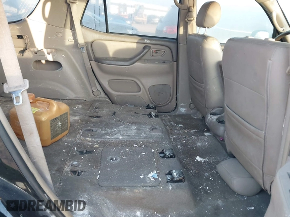 2007 Toyota Sequoia SR5 with VIN 5TDZT34A07S293473, listed as a IAAI auction lot 41556829 with 278,443 mi miles and . Bid and sale history available at DreamBid. Image 8.
