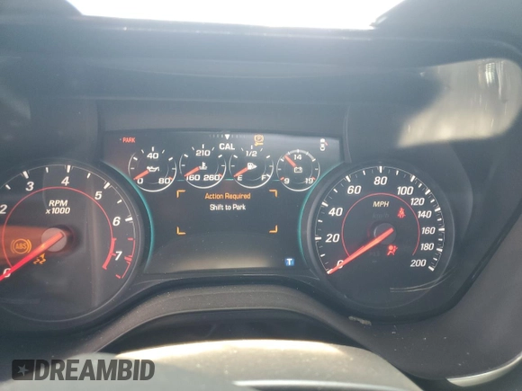 2017 Chevrolet Camaro 2SS with VIN 1G1FH1R74H0161707, listed as a Copart auction lot 55704415 with 56,397 mi miles and Salvage title. Bid and sale history available at DreamBid. Image 9.