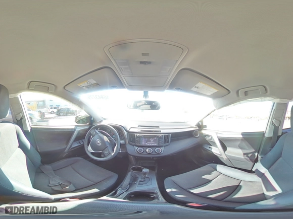 2016 Toyota RAV4 LE with VIN JTMBFREVXGJ057925, listed as a Copart auction lot 46943775 with 92,079 mi miles and Salvage Title. Bid and sale history available at carsss.com. Image 14.