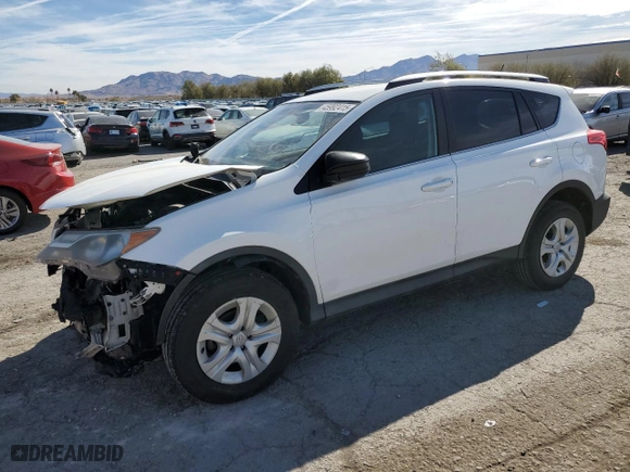 2014 Toyota RAV4 LE with VIN 2T3ZFREV5EW113086, listed as a Copart auction lot 45992415 with 154,491 mi miles and Salvage Title. Bid and sale history available at carsss.com. Image 1.
