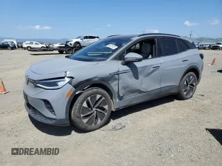 2022 Volkswagen ID.4 Pro S z VIN WVGGNPE20NP067999, wystawiony jako Copart lot #54578725 z przebiegiem 55 743 mil mil oraz Szkoda całkowita • Salvage title. Historia ofert i sprzedaży dostępna na DreamBid. Obrazek 1.