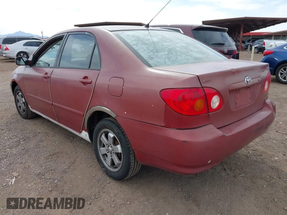 2003 Toyota Corolla CE with VIN 2T1BR32E53C132755, listed as a IAAI auction lot 41936318 with 299,999 mi miles and . Bid and sale history available at DreamBid. Image 3.