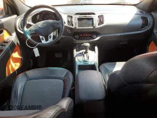 2011 Kia Sportage SX with VIN KNDPCCA62B7145299, listed as a Copart auction lot 50368085 with 118,345 mi miles and Clean Title. Bid and sale history available at carsss.com. Image 8.