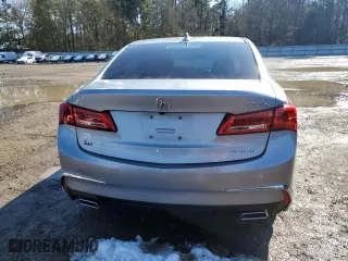 2018 Acura TLX with VIN 19UUB3F30JA000866, listed as a Copart auction lot 41831105 with 93,505 mi miles and Salvage Title. Bid and sale history available at carsss.com. Image 6.