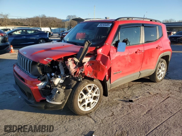 2022 Jeep Renegade Sport с VIN ZACNJDA11NPN61985, выставлен на аукционе Copart как лот 89250485 с пробегом 40 570 миль миль и Списание • Salvage title. История ставок и продаж доступна на DreamBid. Изображение 1.