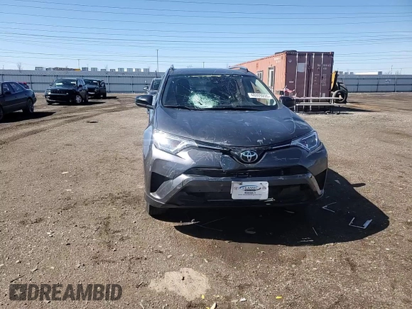 2017 Toyota RAV4 LE with VIN JTMBFREV8HJ702069, listed as a Copart auction lot 48809205 with 27,152 mi miles and Salvage Title. Bid and sale history available at carsss.com. Image 11.
