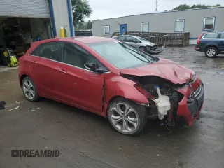 2014 Hyundai Elantra GT with VIN KMHD35LH0EU194094, listed as a Copart auction lot 73001184 with 143,337 mi miles and Salvage Title. Bid and sale history available at carsss.com. Image 4.