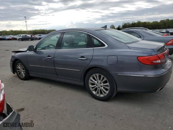 2011 Hyundai Azera Limited with VIN KMHFC4DF2BA538053, listed as a Copart auction lot 51863454 with 113,974 mi miles and Salvage Title. Bid and sale history available at carsss.com. Image 2.