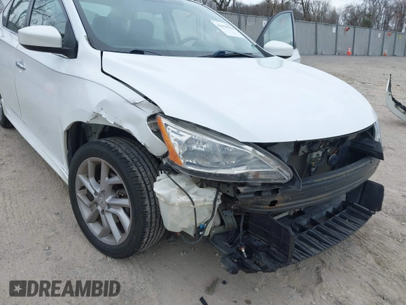 2014 Nissan Sentra S with VIN 3N1AB7AP2EY321055, listed as a IAAI auction lot 41919914 with 114,883 mi miles and . Bid and sale history available at DreamBid. Image 6.