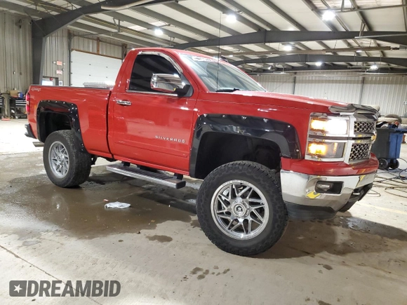 2015 Chevrolet Silverado 1500 LT with VIN 1GCNKREC3FZ388319, listed as a Copart auction lot 86914304 with 42,428 mi miles and Salvage Title. Bid and sale history available at carsss.com. Image 4.