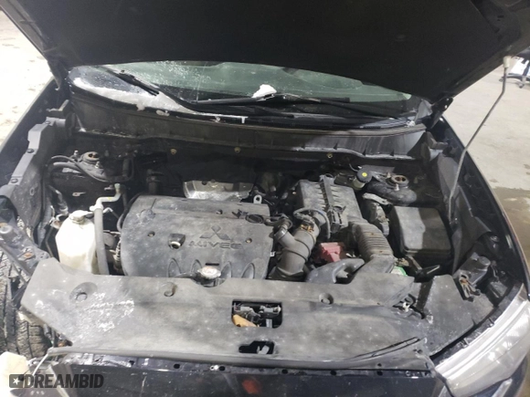 2017 Mitsubishi Outlander Sport ES 2.0 with VIN JA4AP3AU2HZ009898, listed as a Copart auction lot 45719635 with 126,118 mi miles and Salvage Title. Bid and sale history available at carsss.com. Image 14.