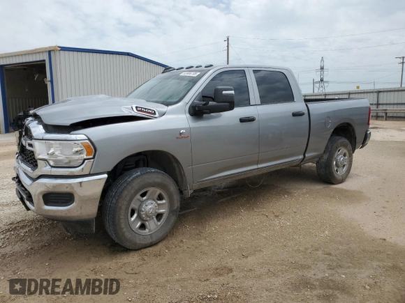 2024 Ram 2500 Tradesman with VIN 3C6UR5CL1RG328893, listed as a Copart auction lot 53486795 with 12,982 mi miles and Salvage title. Bid and sale history available at DreamBid. Image 1.