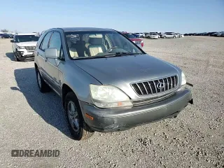 2002 Lexus RX 300 with VIN JTJHF10U520260081, listed as a Copart auction lot 51967925 with 213,890 mi miles and Salvage Title. Bid and sale history available at DreamBid. Image 12.