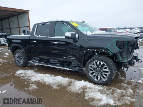 2024 GMC Sierra 1500 SLT with VIN 3GTUUDED4RG240718, listed as a IAAI auction lot 41291456 with 1,849 mi miles and . Bid and sale history available at DreamBid. Image 1.