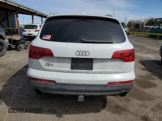 2013 Audi Q7 3.0T Premium Plus with VIN WA1LGBFE7DD005955, listed as a Copart auction lot 50262895 with 76,354 mi miles and Salvage Title. Bid and sale history available at carsss.com. Image 6.