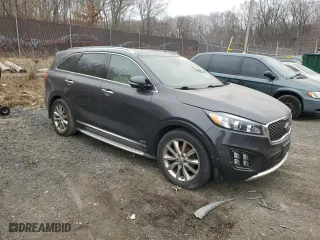 2017 Kia Sorento SX V6 with VIN 5XYPKDA56HG282936, listed as a Copart auction lot 44044305 with 110,569 mi miles and Salvage Title. Bid and sale history available at carsss.com. Image 4.