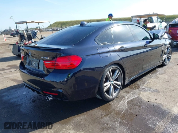 2015 BMW 4 Series 435i with VIN WBA4B1C54FD418309, listed as a IAAI auction lot 42099401 with 119,982 mi miles and . Bid and sale history available at carsss.com. Image 4.