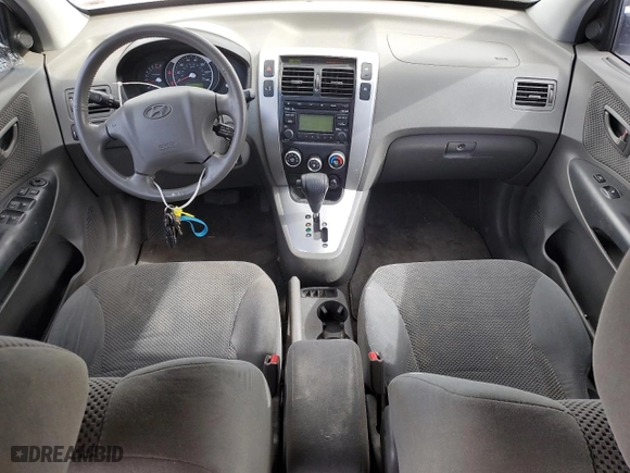 2008 Hyundai Tucson SE with VIN KM8JN12D28U904038, listed as a Copart auction lot 49273185 with 107,111 mi miles and Salvage Title. Bid and sale history available at carsss.com. Image 8.