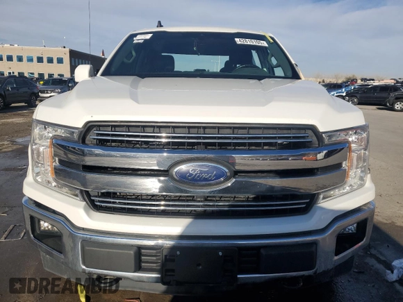 2020 Ford F-150 XL with VIN 1FTEW1E55LKD88107, listed as a Copart auction lot 42810105 with 107,698 mi miles and Salvage Title. Bid and sale history available at carsss.com. Image 5.