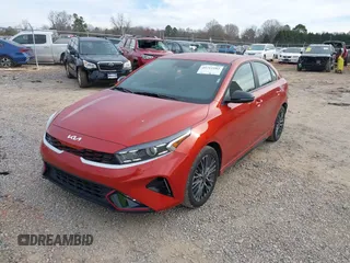2023 Kia Forte GT-Line with VIN 3KPF54AD3PE652973, listed as a IAAI auction lot 41711582 with 30,457 mi miles. Bid and sale history available at carsss.com. Image 17.