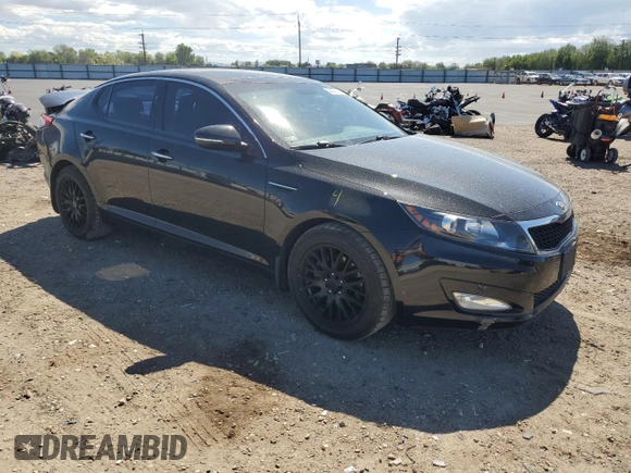 2013 Kia Optima EX z VIN 5XXGN4A72DG108840, wystawiony jako Copart lot #58207355 z przebiegiem 114 629 mil mil oraz Szkoda całkowita • Salvage title. Historia ofert i sprzedaży dostępna na DreamBid. Obrazek 4.