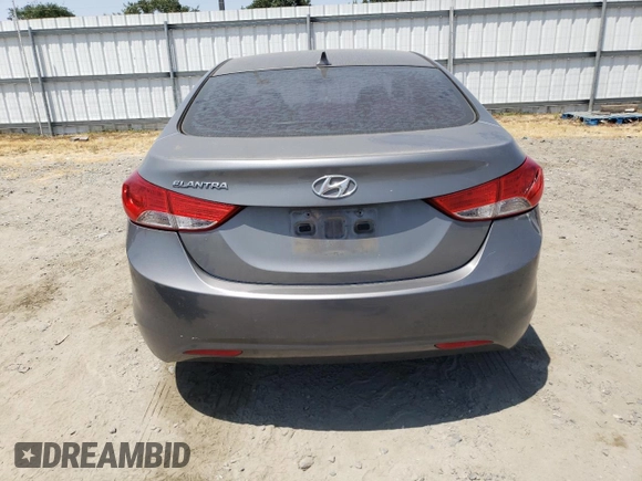 2013 Hyundai Elantra GLS z VIN 5NPDH4AE5DH352415, wystawiony jako Copart lot #59720075 z przebiegiem Nie podano mil oraz Szkoda całkowita • Salvage title. Historia ofert i sprzedaży dostępna na DreamBid. Obrazek 6.