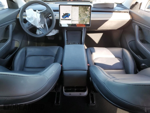 2020 Tesla Model 3 Long Range with VIN 5YJ3E1EB6LF617634, listed as a Copart auction lot 87010814 with 72,916 mi miles and Salvage Title. Bid and sale history available at carsss.com. Image 8.