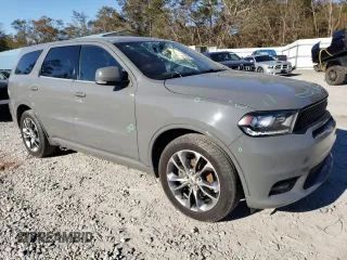 2020 Dodge Durango GT with VIN 1C4RDHDGXLC259020, listed as a Copart auction lot 82817884 with 81,631 mi miles and Salvage Title. Bid and sale history available at DreamBid. Image 4.