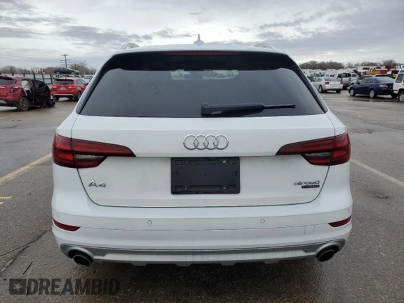 2018 Audi allroad A4 Prestige z VIN WA19NAF4XJA069714, wystawiony jako Copart lot #46351465 z przebiegiem 108 240 mil mil oraz Szkoda całkowita • Salvage title. Historia ofert i sprzedaży dostępna na DreamBid. Obrazek 6.