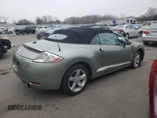 2008 Mitsubishi Eclipse GS with VIN 4A3AL25F38E003345, listed as a Copart auction lot 88695085 with 23,807 mi miles and Salvage Title. Bid and sale history available at DreamBid. Image 3.