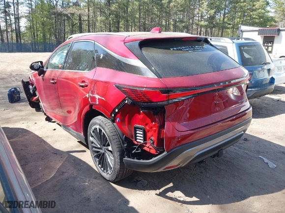 2024 Lexus RX with VIN 2T2BAMCA9RC079250, listed as a IAAI auction lot 41913354 with 174 mi miles. Bid and sale history available at carsss.com. Image 3.