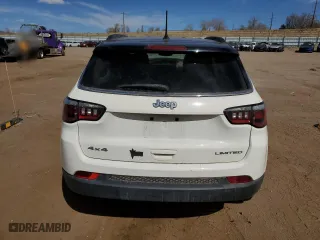 2018 Jeep Compass Limited with VIN 3C4NJDCB6JT272760, listed as a Copart auction lot 48931565 with 0 mi miles and Salvage Title. Bid and sale history available at carsss.com. Image 6.