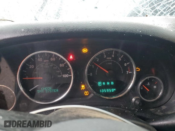 2017 Jeep Wrangler Unlimited Sport with VIN 1C4BJWDG6HL743322, listed as a Copart auction lot 61100045 with 135,959 mi miles and Salvage title. Bid and sale history available at DreamBid. Image 9.