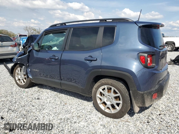 2021 Jeep Renegade Latitude z VIN ZACNJCBB7MPN16291, wystawiony jako Copart lot #47211245 z przebiegiem Nie podano mil oraz Nie do naprawy • Non repairable. Historia ofert i sprzedaży dostępna na DreamBid. Obrazek 2.