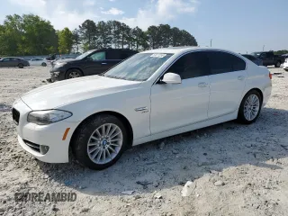 2011 BMW 5 Series 535i xDrive with VIN WBAFU7C57BC878313, listed as a Copart auction lot 53877295 with 138,693 mi miles and Salvage Title. Bid and sale history available at carsss.com. Image 1.