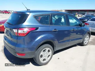 2018 Ford Escape S with VIN 1FMCU0F74JUC86298, listed as a IAAI auction lot 41765086 with 124,154 mi miles. Bid and sale history available at carsss.com. Image 4.