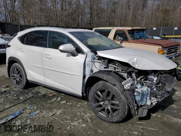 2016 Lexus NX 200t with VIN JTJBARBZ0G2090591, listed as a Copart auction lot 46295185 with 111,903 mi miles and Salvage Title. Bid and sale history available at carsss.com. Image 4.