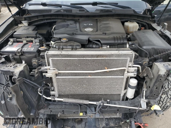 2020 Nissan Armada SV with VIN JN8AY2ND0LX017515, listed as a Copart auction lot 46450375 with 78,483 mi miles and Salvage Title. Bid and sale history available at carsss.com. Image 12.