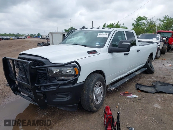 2024 Ram 2500 Tradesman with VIN 3C6UR5HJ4RG125908, listed as a IAAI auction lot 42198984 with 21,280 mi miles and . Bid and sale history available at DreamBid. Image 2.