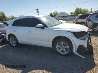 2022 Audi Q5 Premium with VIN WA1ABAFY8N2099612, listed as a Copart auction lot 53869445 with 32,603 mi miles and Salvage title. Bid and sale history available at DreamBid. Image 4.