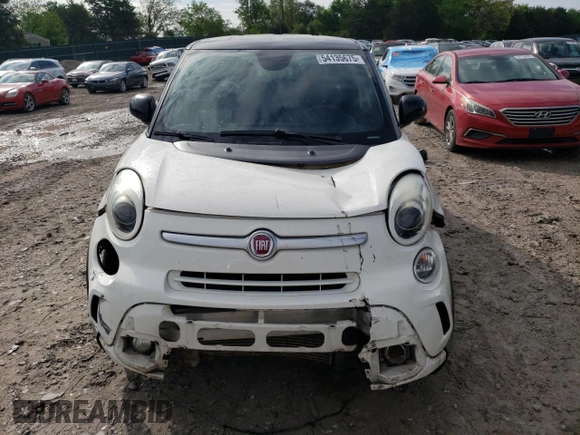 2014 FIAT 500L Trekking with VIN ZFBCFADH2EZ003859, listed as a Copart auction lot 54135675 with 151,095 mi miles and Salvage Title. Bid and sale history available at DreamBid. Image 5.