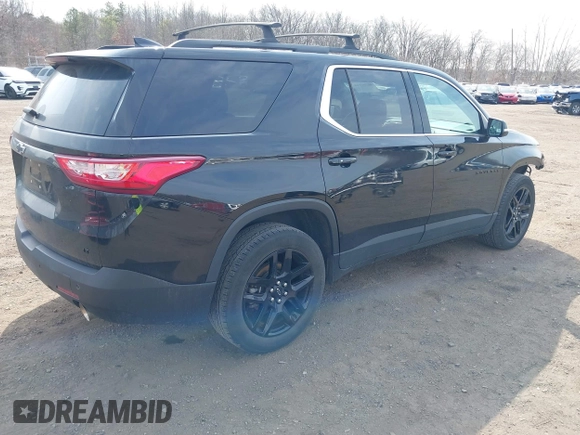 2021 Chevrolet Traverse LT Cloth with VIN 1GNEVGKW2MJ119399, listed as a IAAI auction lot 41780113 with 48,422 mi miles. Bid and sale history available at carsss.com. Image 4.