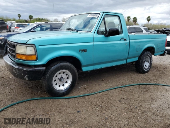 1994 Ford F-150 with VIN 1FTDF15Y2RNB60854, listed as a Copart auction lot 47066675 with 225,105 mi miles and Clean Title. Bid and sale history available at carsss.com. Image 1.