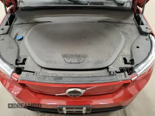 2021 Volvo XC40 with VIN YV4ED3UR8M2529871, listed as a Copart auction lot 57584345 with 35,609 mi miles and Salvage title. Bid and sale history available at DreamBid. Image 12.